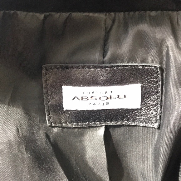 🔪Absolu suede black moto jacket🔪 - Picture 7 of 8